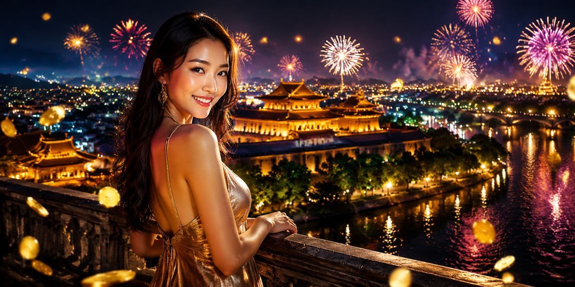 Khung cảnh lễ hội Huế với người chơi tham gia cá cược casino nhận ưu đãi mùa lễ hội